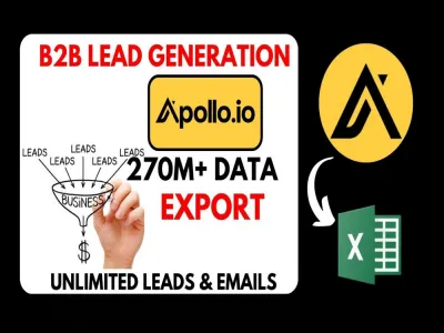 Give You 627,158 Apollo io Worldwide Email Leads Database
