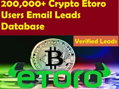 Give You 200,000 Crypto Etoro Users Email Leads Database