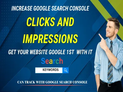 Increase Google Search Console Clicks CTR and visibility web Traffic