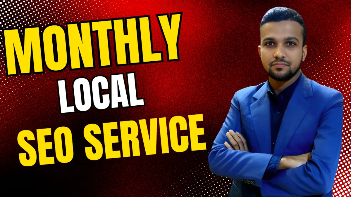  Monthly Local SEO (GMB) service for Google Maps & website ranking