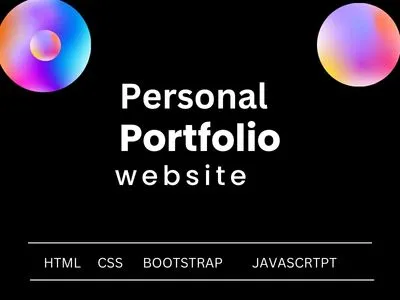 Responsive Personal Portfolio Website | HTML, CSS, Bootstrap ...