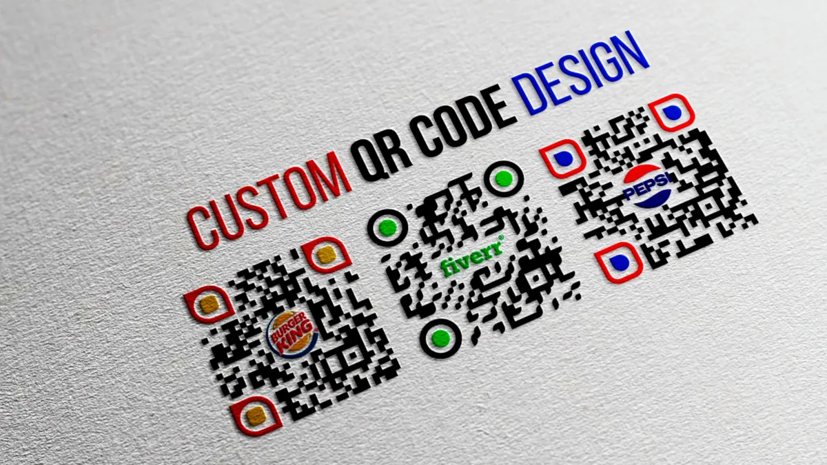 Qr Code Pick Custom Design Custom QR Code Design with Logo - Unique & Professional in 30 Minutes ...