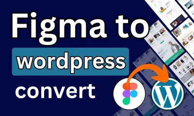 convert figma to wordpress with elementor Pro