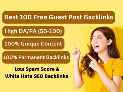 write 100 free guest post with unique articles guest posts