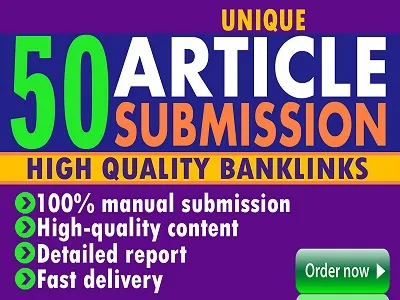 Article Submission Service for High-Quality Backlinks and Traffic