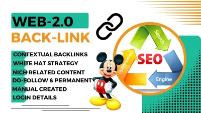 build manually high authority web 2 0 backlinks