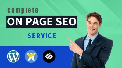 Do On Page SEO of WordPress, Wix and Squarespace Website