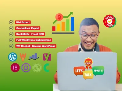 optimize web with WP Rocket, RankMath, Yoast SEO, Backup, Divi Expert, Crocoblock