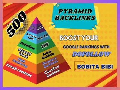 Build HQ Link Pyramid Backlinks to Boost your SEO Rankings