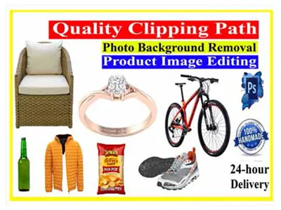 I will do  background removal, clipping path super fast delivery