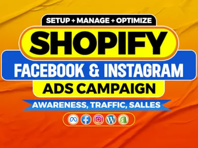 Shopify Facebook Ads | Meta Marketing & Sales Boost | FB & Instagram Promotion
