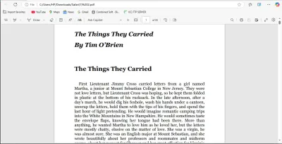 Writing & Translations project