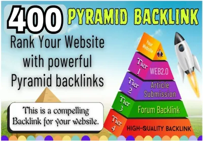 Provide High-Quality SEO Link Pyramid Backlinks to Boost Your Website Rankings Fast