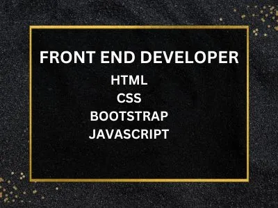 develop responsive website by HTML  ,CSS, Bootstrap, Javascript
