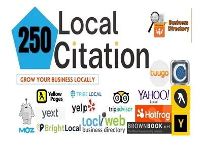 Build 250 local citations and directory submission backlinks