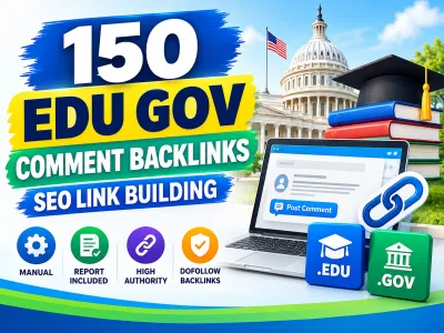 150 EDU GOV Comment Backlinks | Manual SEO Link Building