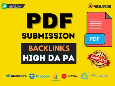 55 PDF Submissions to top high DA PA document-sharing sites