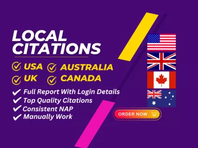 I will Creat top 250  Local citations for business listings