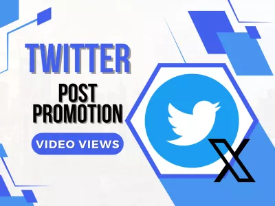 1000 HIGH-QUALITY VIEWS ON YOUR TWITTER VIDEO WITH ENGAGEMENT