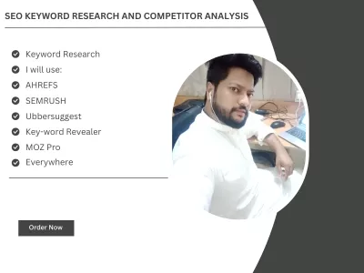 do SEO keyword research and competitor analysis