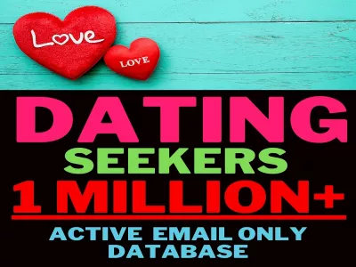 Give You 14 Million Dating Email List Database