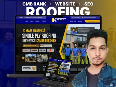 build website for roofing, construction, plumbing, hvac