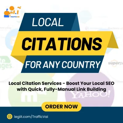 I will 200 USA local citations directories local SEO with quality