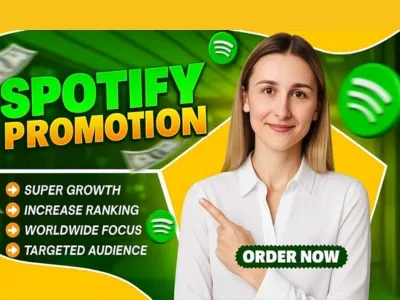 I will do professional Spotify music promotion