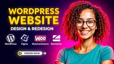 design professional WordPress website or responsive website
