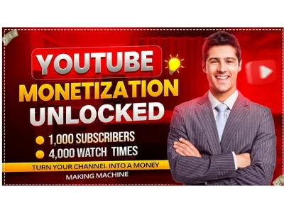 I will do manually deliver 4000 hours YouTube watch time for monetization