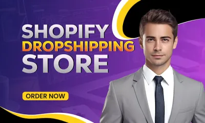 build shopify store or dropshipping ecommerce store