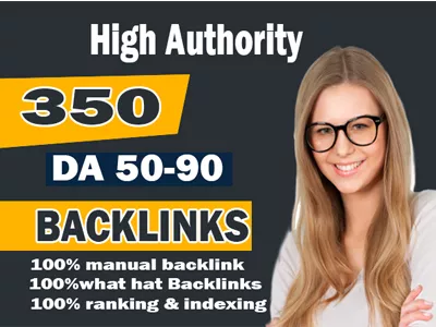 350 High Authority Dofollow Manual Backlinks for Google  top ranking