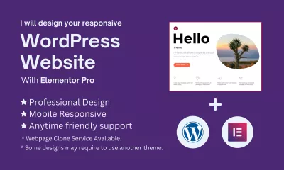 create wordpress website