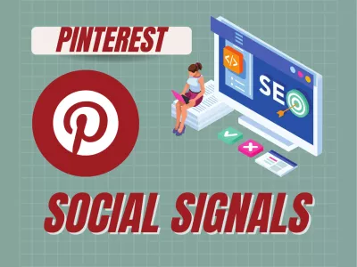 10000 High-Quality SEO Pinterest Social Signals for website ranking