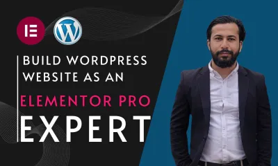 design a modern website with elementor pro as an expert