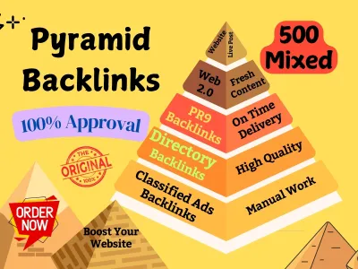 High Quality Pyramid Backlinks for Boost Your Website Rankings