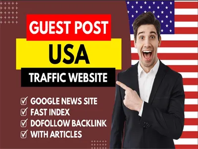 write and publish 50 guest posts on DA50+ google news approved websites