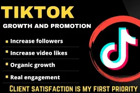 organically grow and promote your tiktok account with real followers
