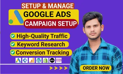 setup profitable google ads ppc campaign audit & optimize conversion tracking