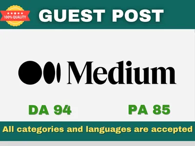 10 guest post on medium.com with google index guarantee DA 94