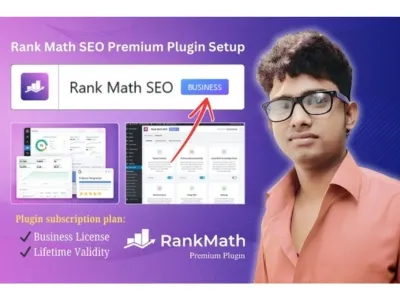 I will Rank Math SEO Business Premium Plugin Setup for Lifetime