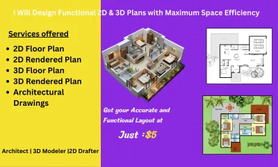 create functional 2d floor plans