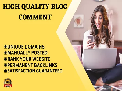 I will do blog comments backlinks high da pa