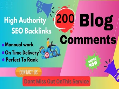 I Will Boost Your Website Ranking with Unique Blog Comments