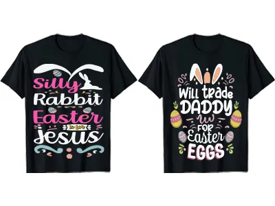 Create Typography and SVG T-Shirt Design .