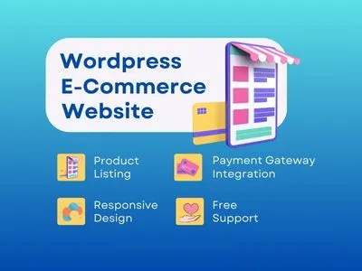 build wordpress ecommerce website with woocommerce online store