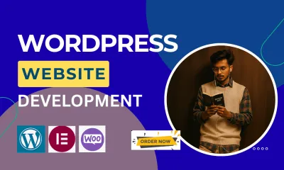 create custom wordpress website design or redesign, business website development