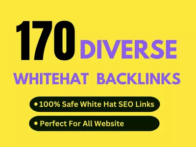 Diverse White Hat SEO Backlinks For Top Google Ranking
