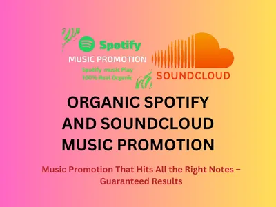 do organic Spotify and Soundcloud music promotion