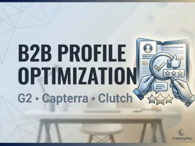 optimize your G2, Capterra, Clutch and business profiles